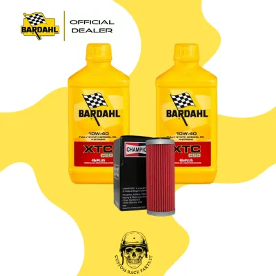 KIT TAGLIANDO BARDAHL XTC C60 10W40 + FILTRO OLIO KTM 250 350 400 450 530