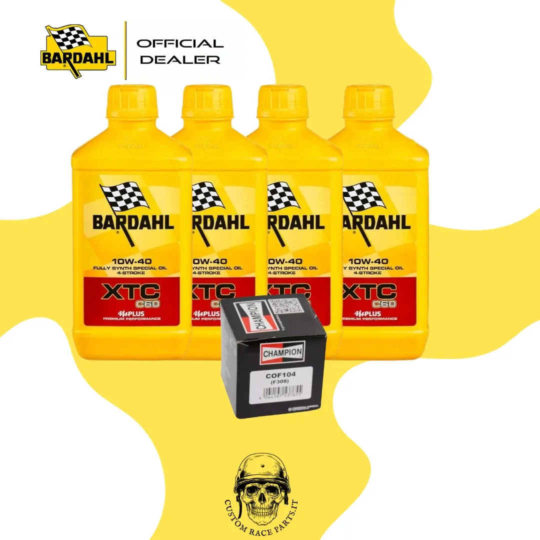 KIT TAGLIANDO OLIO BARDAHL + FILTRO HONDA AFRICA TWIN HORNET X - ADV 750