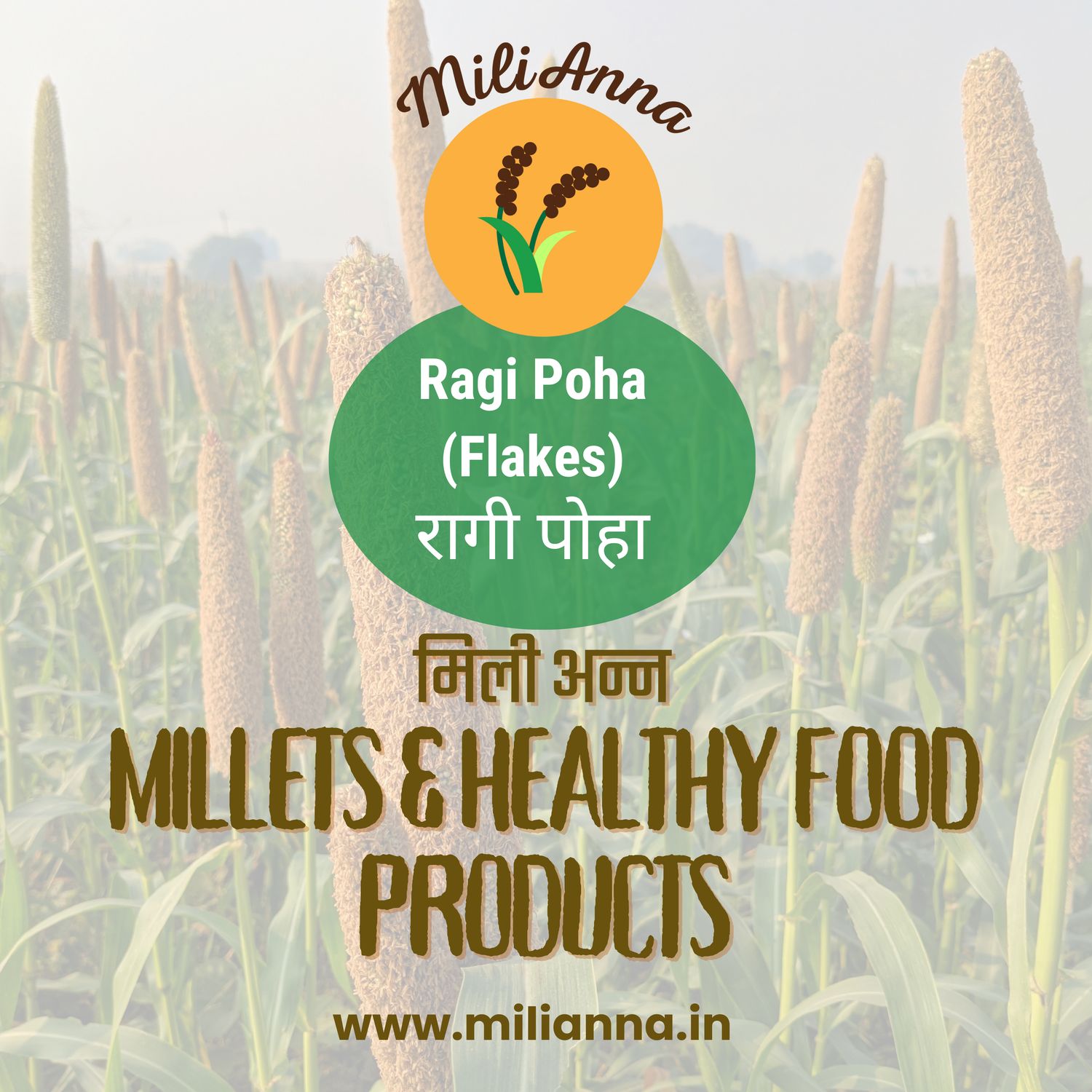 Ragi Poha