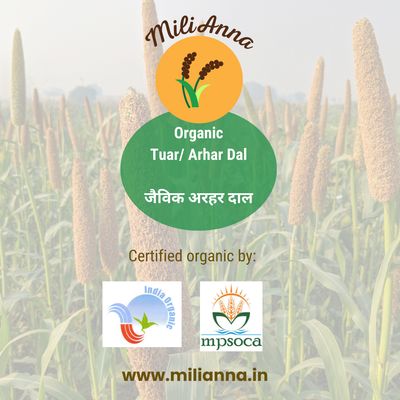 Organic Tuar Daal