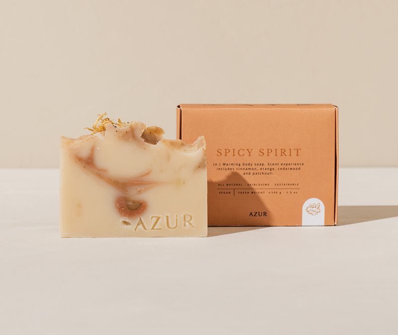 Azur, natuurlijke zeep Spicy Spirit