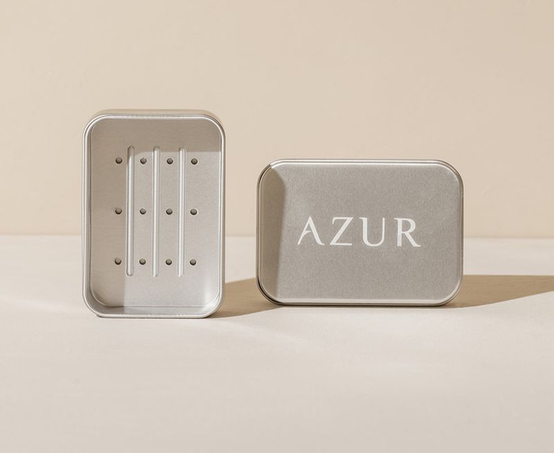 Azur zeep reisblikje