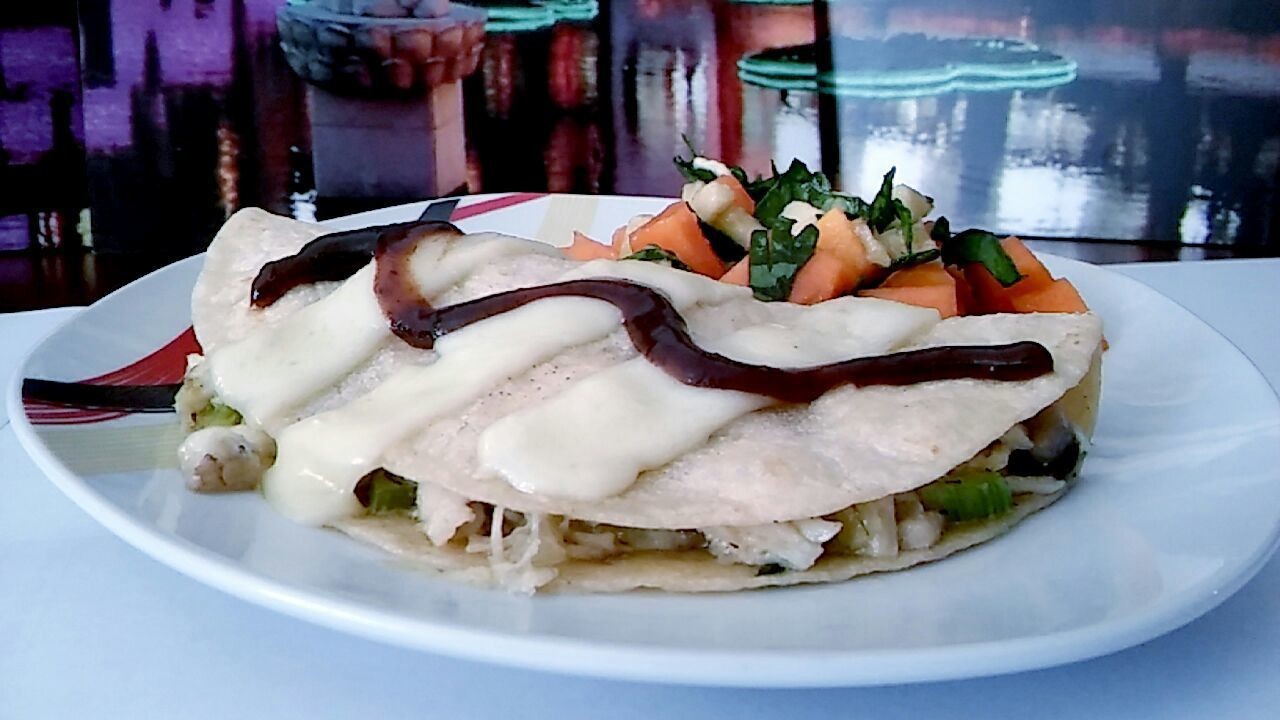 Crepe de pollo