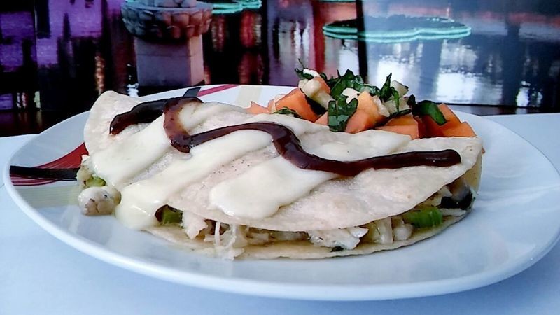 Crepe de pollo