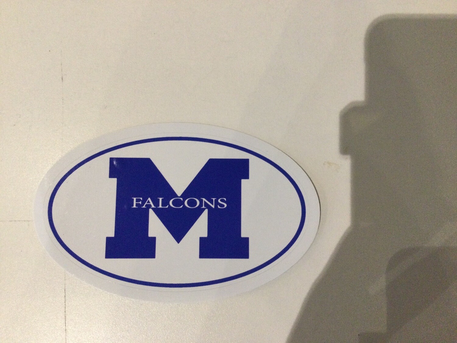 Mashpee Logo Oval Sticker