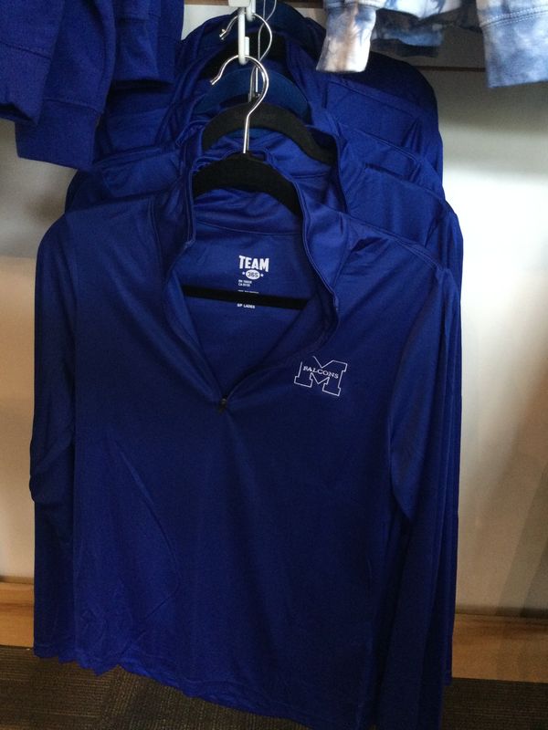 Ladies 1/4 zip tech