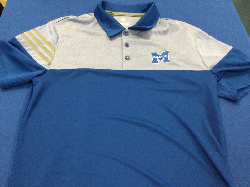 Adidas colorblock polo