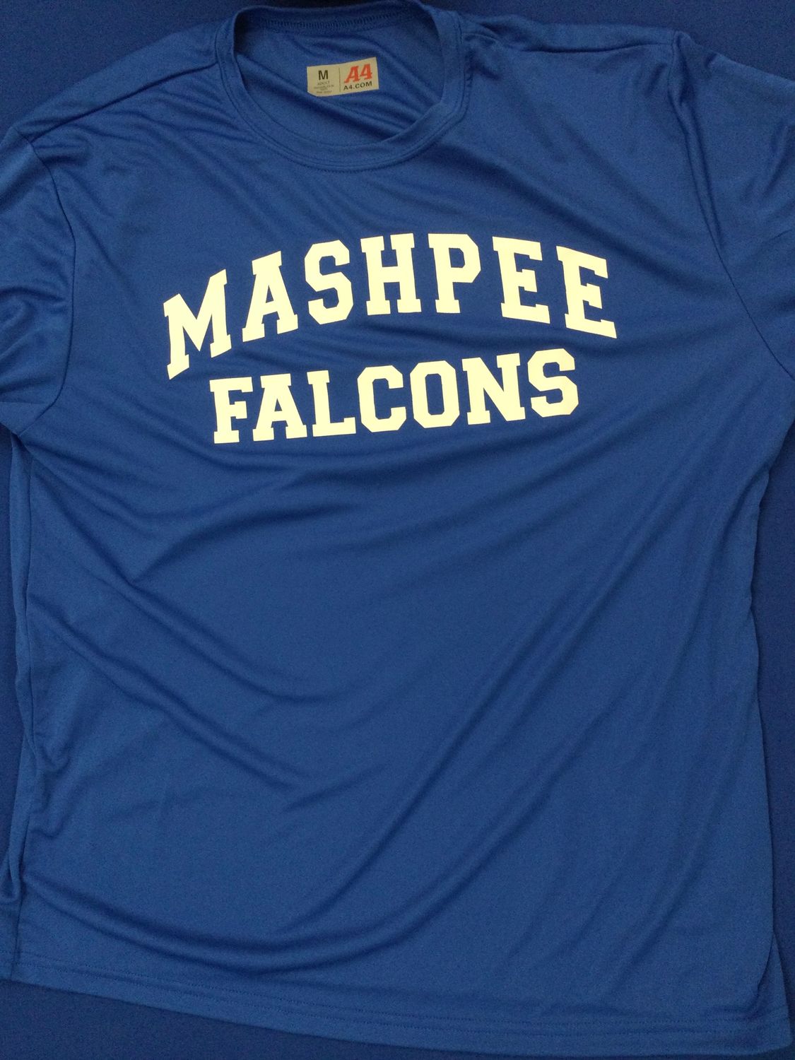 Mashpee Falcons Ladies Perf. Long Sleeve, Color: Royal, Size: S