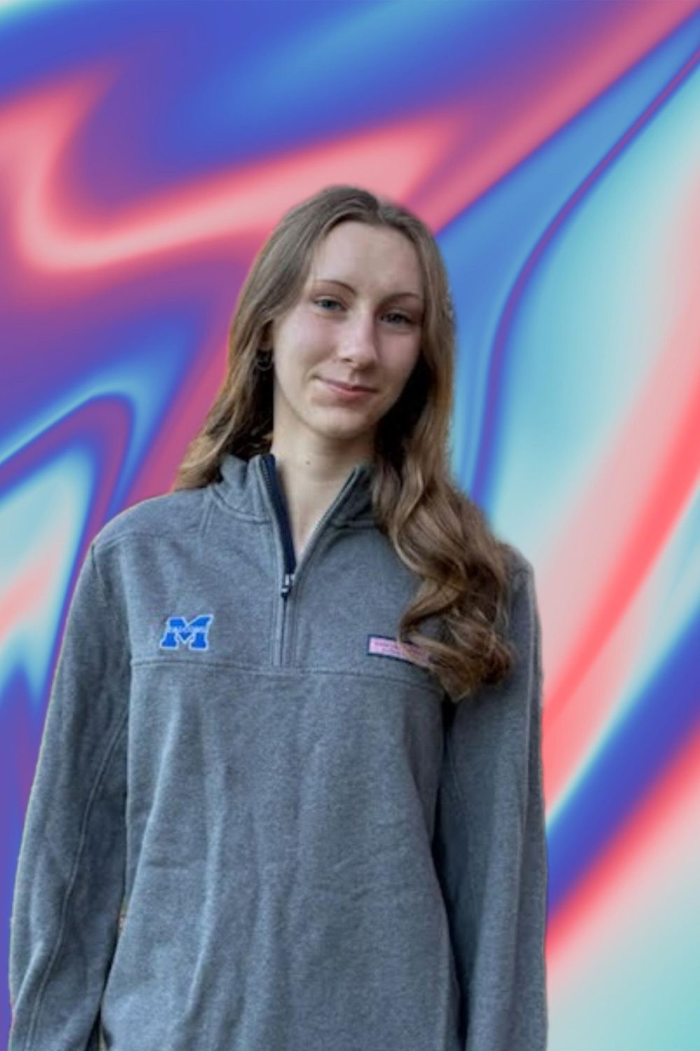 VV Mashpee Logo, Color: Gray, Size: S