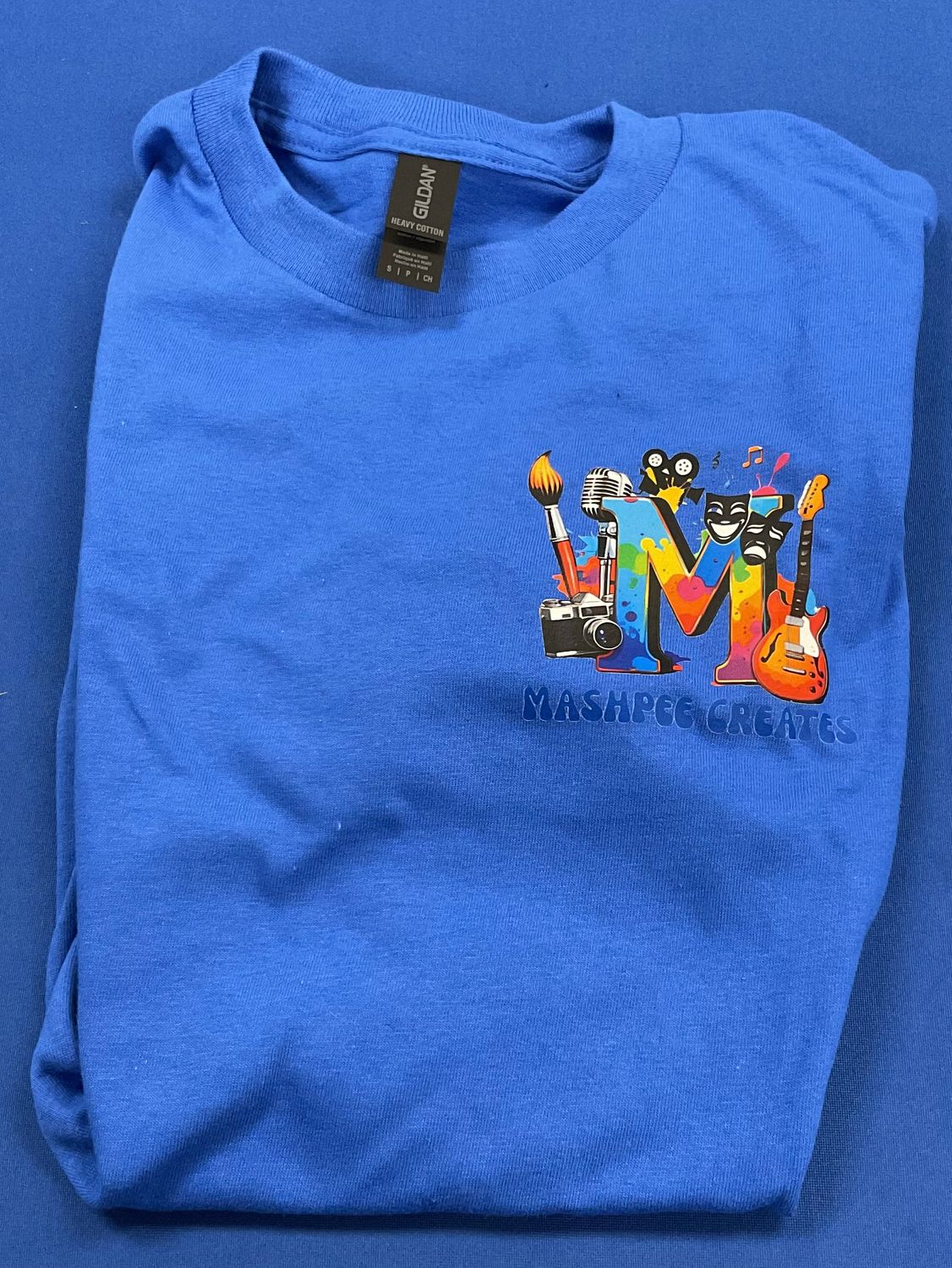 Mashpee Creates Tee, Color: Royal, Size: S