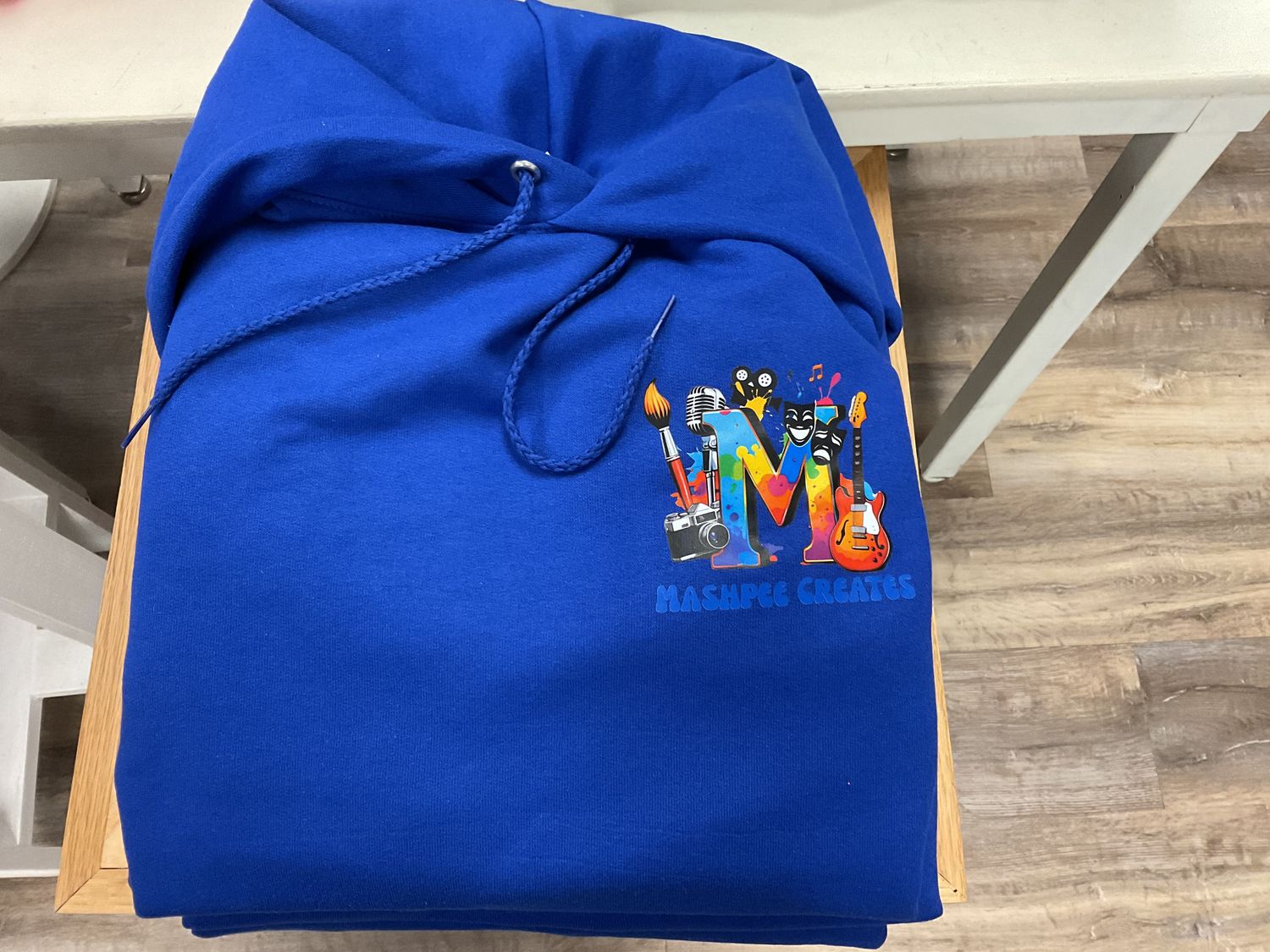 Mashpee Creates Hoodie, Color: Royal, Size: S