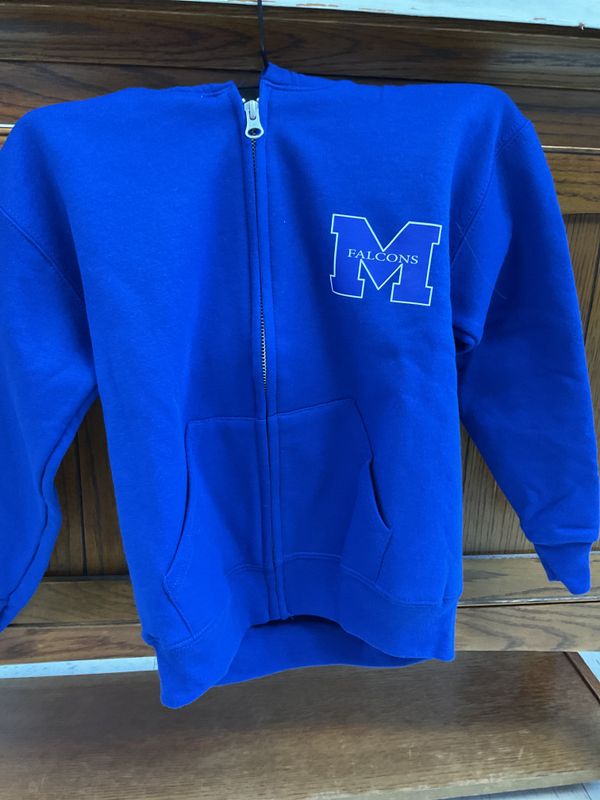 Youth Full Zip Royal