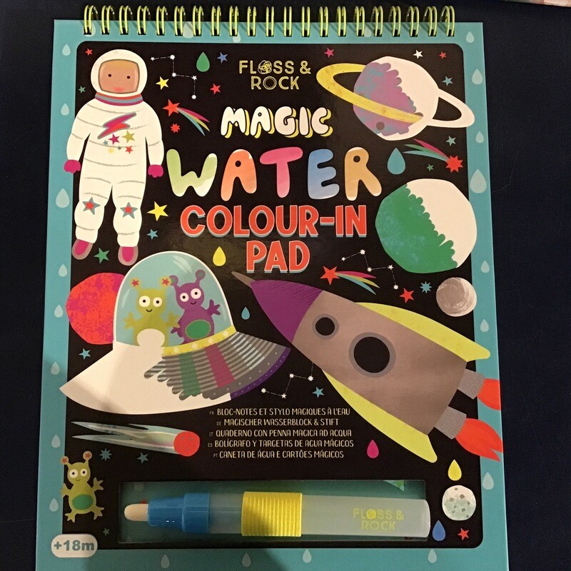 Space Easel Watercard and Pen