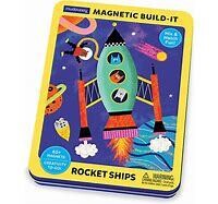 Build Rocket Ship Magnet Tin