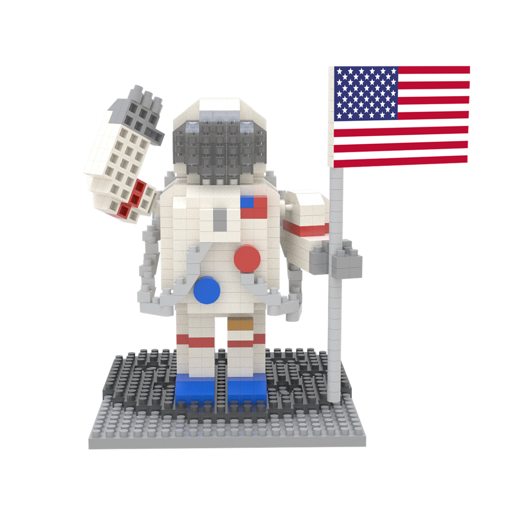 Mini Block Astronaut