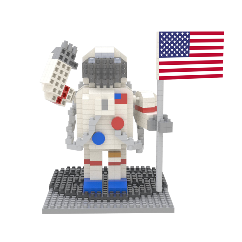 Mini Block Astronaut