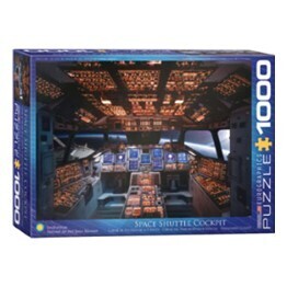 Space Shuttle Cockpit 1,000 Piece Puzzle