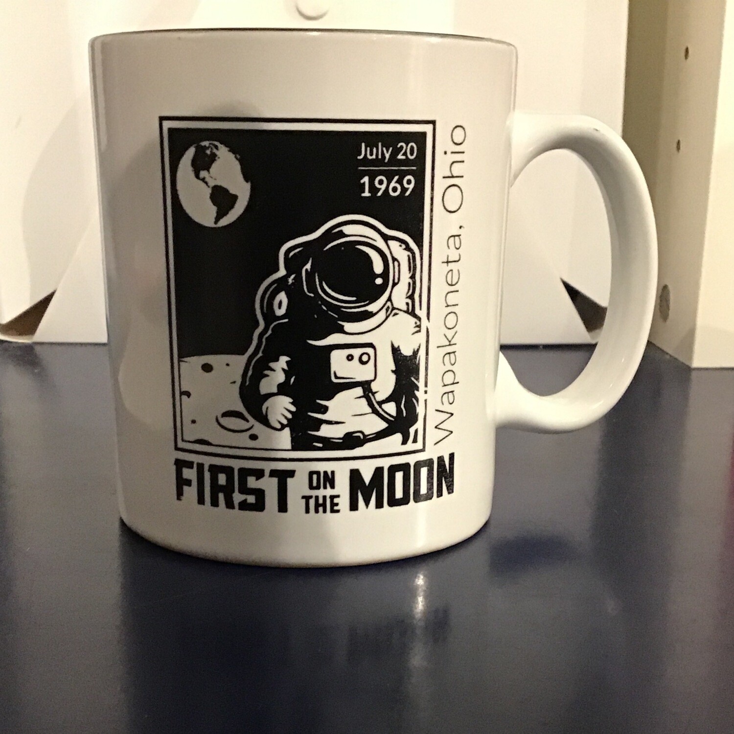 Coffee Mug First on the Moon
