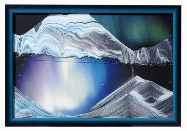 Aurora Borealis Moving Sand Art Small