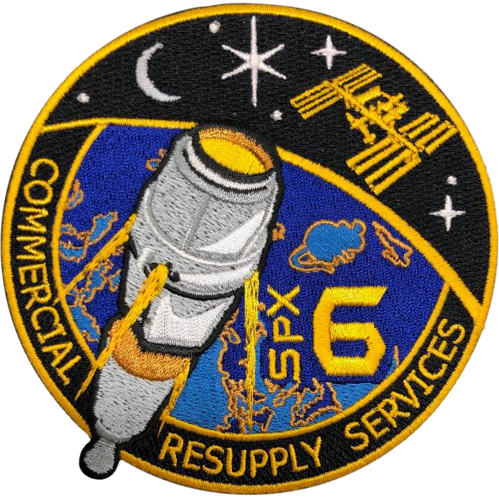 SpaceX 6 Patch