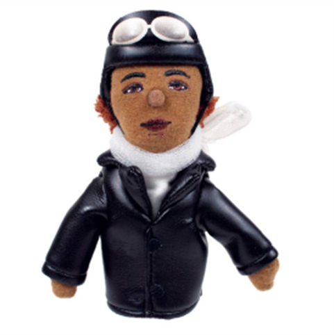 Bessie Coleman Magnetic Finger Puppet