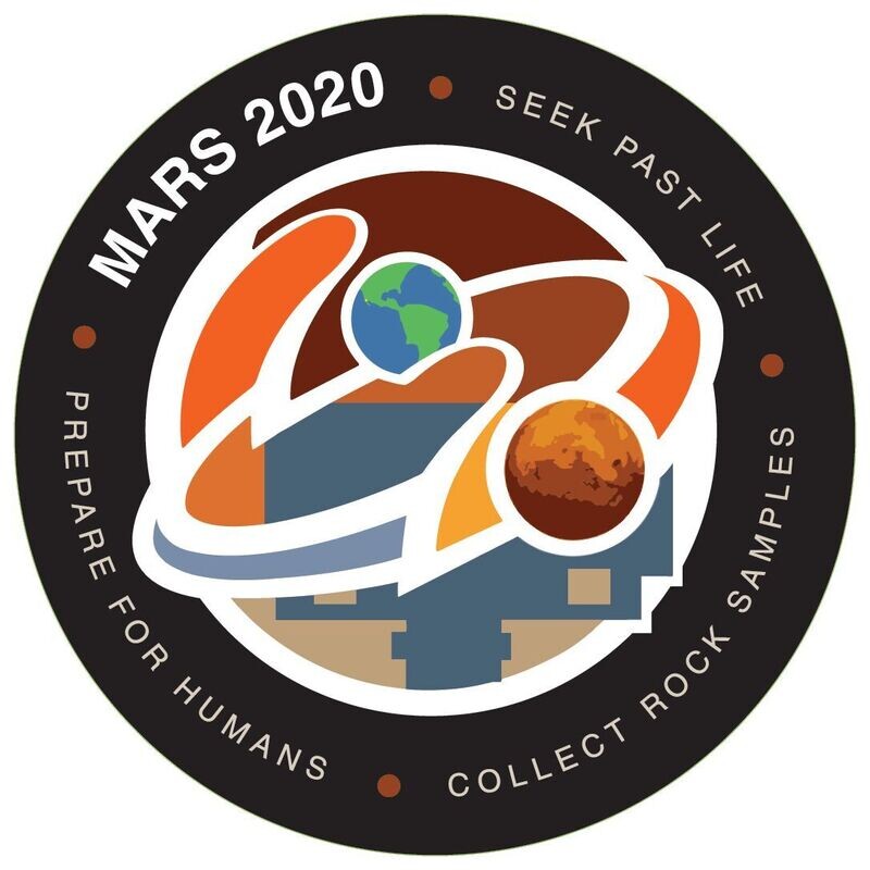 Mars 2020 - The Next Mars Rover Sticker