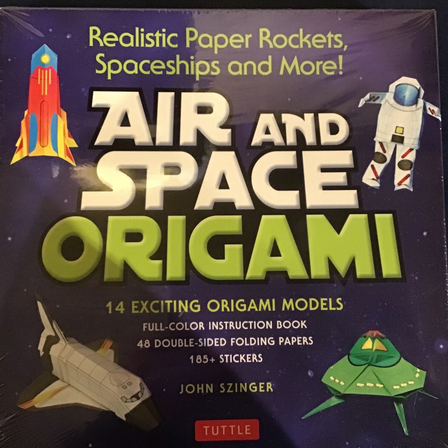 Air and Space Origami Kit : Paper Rockets