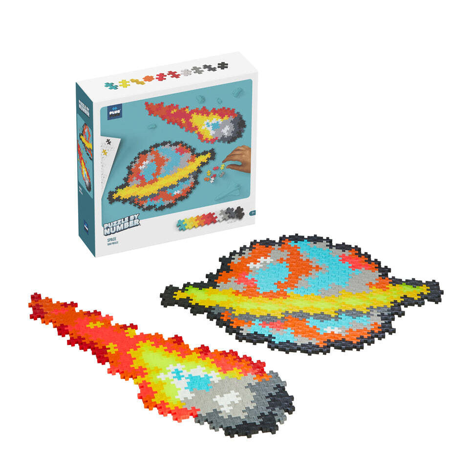 Puzzle By Number Space - 500 Pieces