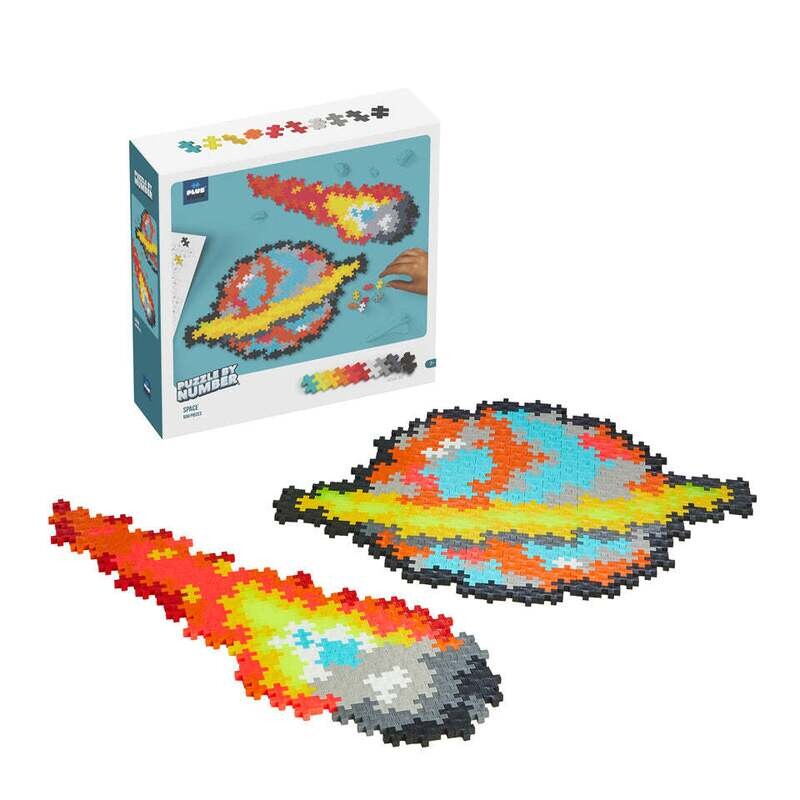 Puzzle By Number Space - 500 Pieces