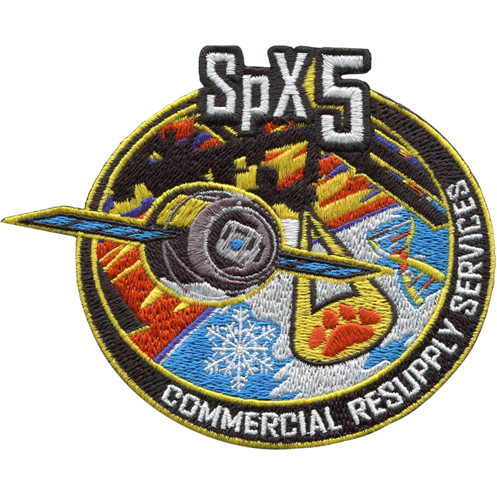 SpaceX 5 Patch