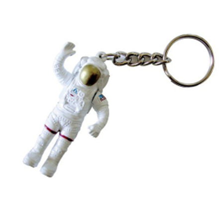 Astronaut Die Cast Keychain
