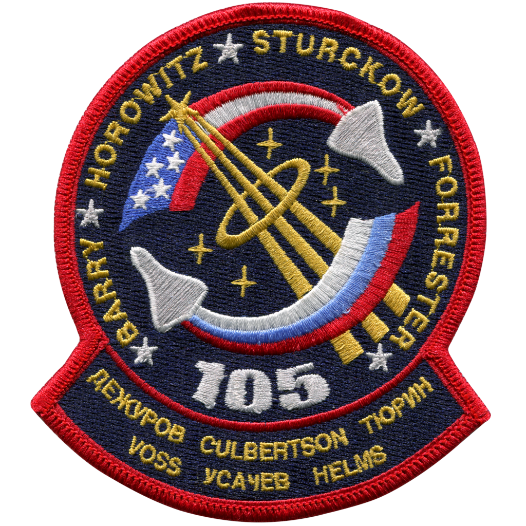 STS-105 Discovery Patch