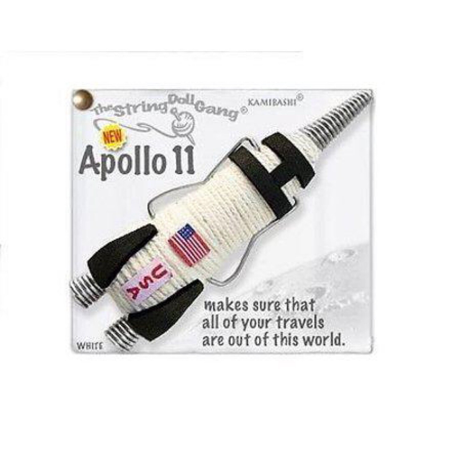 Kamibashi Apollo 11 Original String Doll Gang Keychain Toy