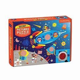 Secret Picture Outer Space Puzzle