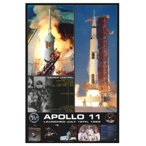Apollo 11 Launch Poster