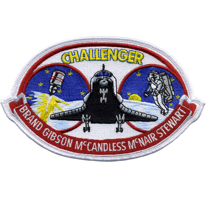 STS-41B Challenger Patch