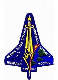 STS-107 Columbia Patch