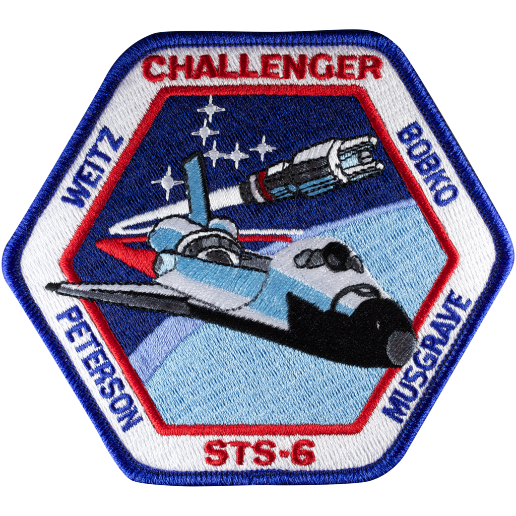 STS-6 Challenger Patch