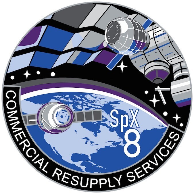 SpaceX 8 Patch