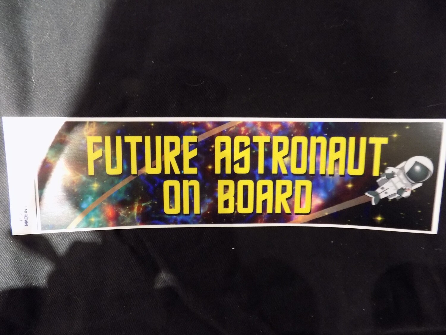 Future Astronaut on Board Bumper Sticker