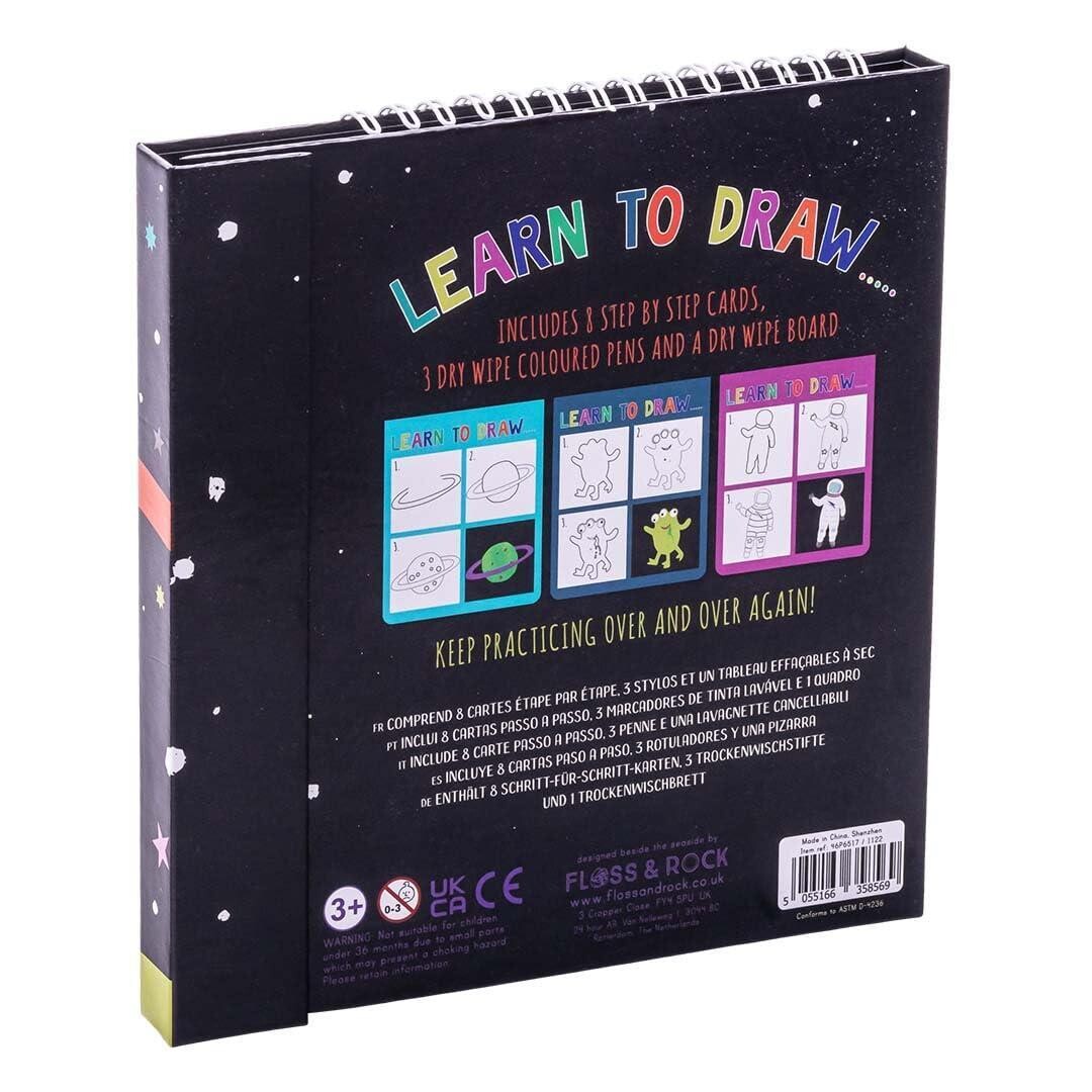 Space Learn to Draw Sketchbook