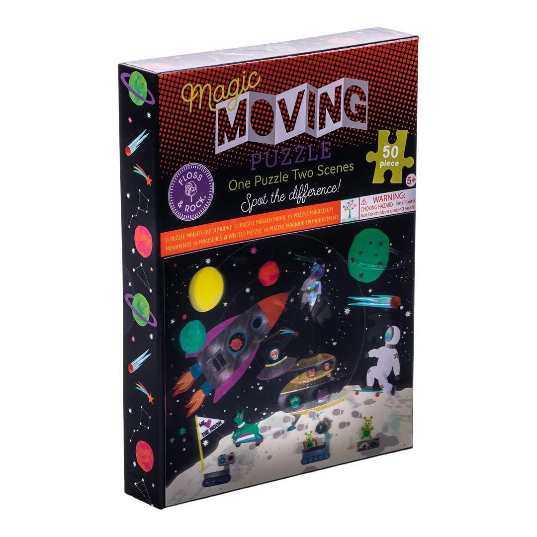 Space Magic Moving Jigsaw Puzzle, 50-Piece Puzzle
