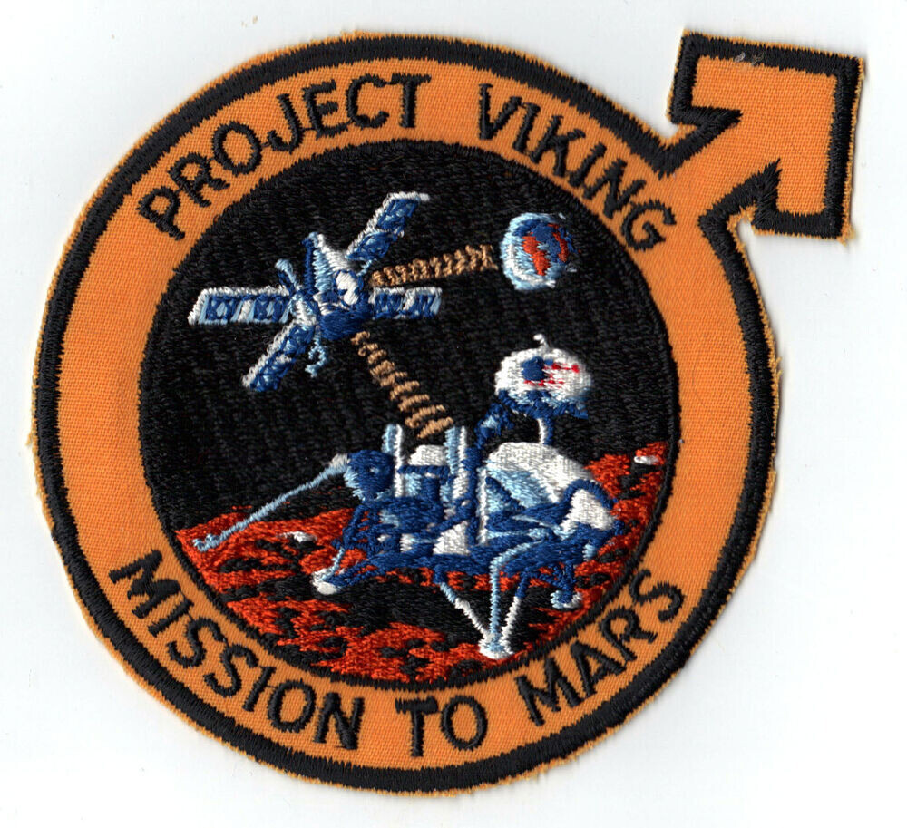 Project Viking Mission To Mars Patch