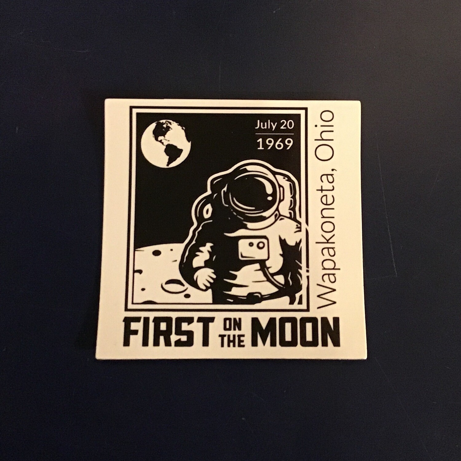 First on the Moon Magnet