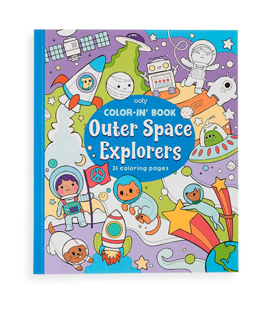 Color-In-Book Outer Space Explorer