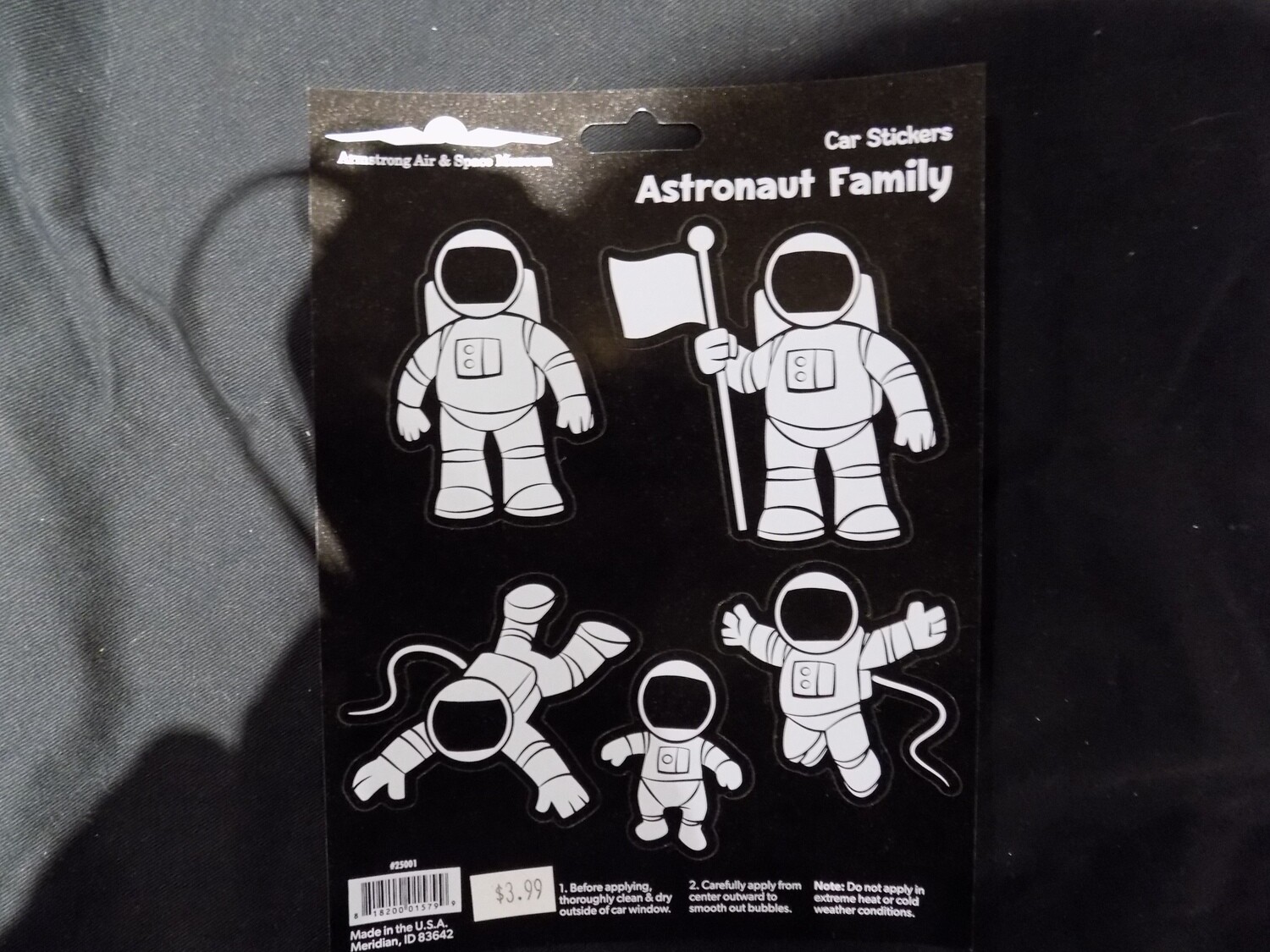 Family Car Sticker/Decal Astronaut