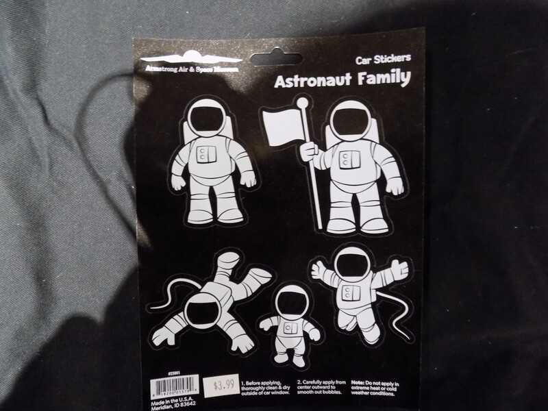 Family Car Sticker/Decal Astronaut