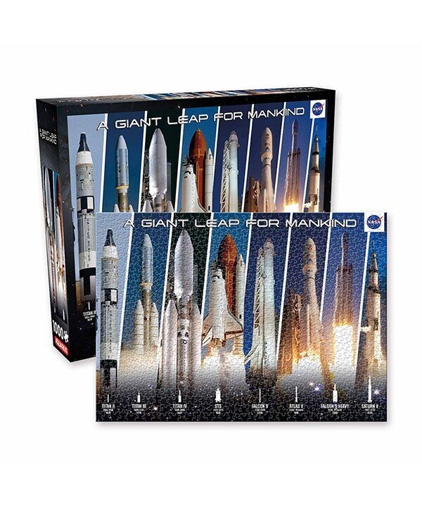 NASA Rocket Grid 1,000 piece puzzle