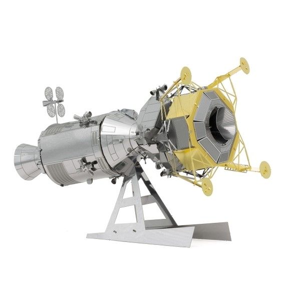 Apollo CSM with LM - Color Metal Earth Model