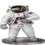Apollo 11 Astronaut Metal Earth Model